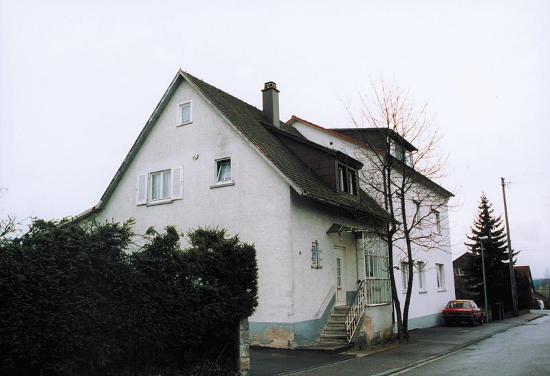 Wohnhaus Fronmüller Gerstetten vor dem Beginn der Sanierung